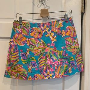 Lilly Pulitzer Tropical Print Skort
